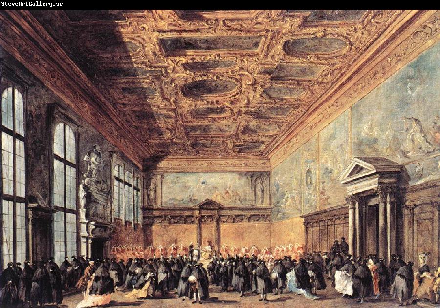 GUARDI, Francesco Audience Granted by the Doge dfh